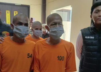 Polsek Ciruas Ringkus Dua Pelaku Pembobolan Gudang Perbengkelan