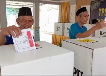 Ratusan WBP Rutan Kelas IIB&nbsp; Pandeglang Ikut Nyoblos di Pemilu 2024