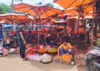 Tarif Retribusi Lapak di Pasar Kranggot Naik