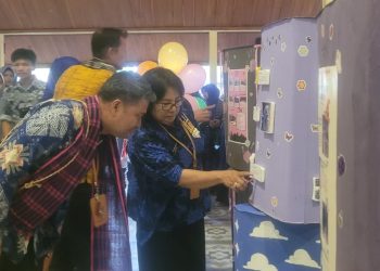 Implementasikan P5 Merdeka Belajar, SMAN 3 Rangkasbitung Gelar Art Gallery Kearifan Lokal