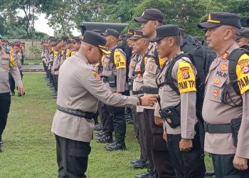Polres Serang Kerahkan 786 Personel Amankan TPS