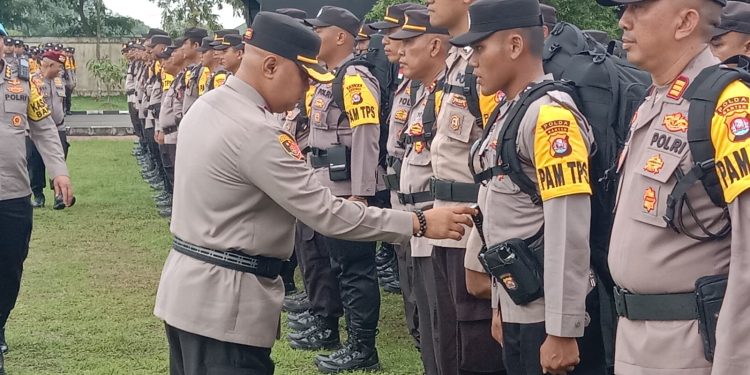 Polres Serang Kerahkan 786 Personel Amankan TPS
