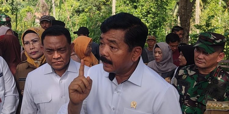 Menteri Hadi Sebut Pertambahan Ekonomi Akibat Sertifikasi Tanah Luar Biasa