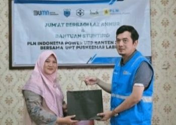 PLTU Banten 2 Labuan Bantu Tangani 20 Anak Stunting di Labuan