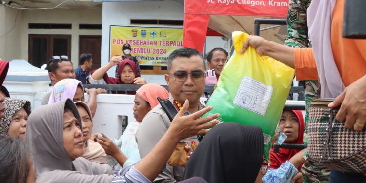 Beras Mahal, Polresta Serang Kota Gelar Pasar Murah