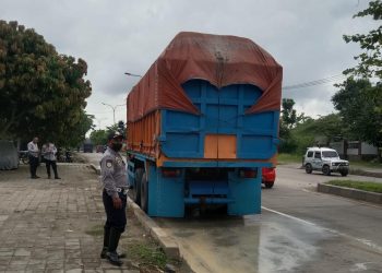 Dishub Cilegon Intensifkan Pengawasan Truk di Luar Jam Operasional di JLS