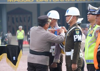 Jelang Ramadan, Polda Banten Laksanakan Apel Gelar Pasukan Operasi Keselamatan Maung 2024