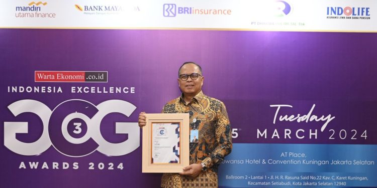 Implementasikan Prinsip GCG, Bank bjb Raih Penghargaan di Indonesia Excellence Good Corporate Governance Awards 2024