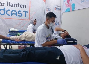 Bawa Aksi Kemanusiaan, IKA Unila Gandeng Radar Banten Gelar Donor Darah
