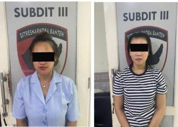 Polda Banten Tangkap Dua Wanita Muda yang Mau Pesta Sabu