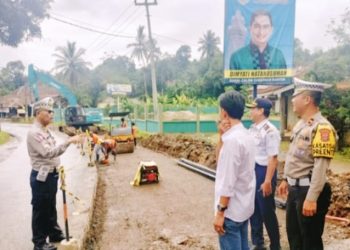 Satlantas Pandeglang Cek Jalur Mudik Lebaran