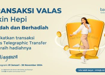 Makin Sering Transaksi Valas di bank bjb, Makin Besar Kesempatan Raih Logam Mulia Hingga Voucher Belanja