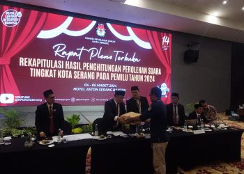 Hari Ini, 4 Kecamatan di Kota Serang Pleno Terbuka