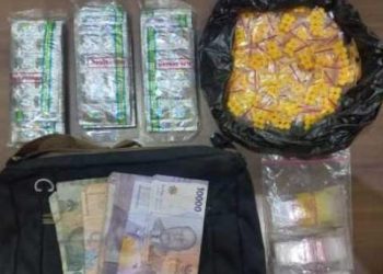 Sedang Kemas Paket Obat Keras, Pria Asal Pagintungan Jawilan Disergap Polisi