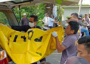 Mayat Laki-laki  Tergeletak di Pinggir Jalan Saketi