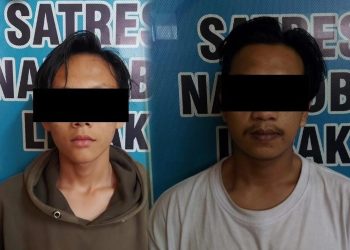 Edarkan Sabu Lewat Bungkus Permen dan Kue, Dua Pemuda di Lebak Diamankan Polisi
