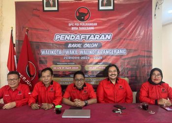 PDIP Kota Tangerang Buka Pendaftaran Bakal Calon Walikota, Ini Syaratnya