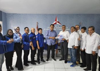 Demokrat Kabupaten Tangerang Buka Pendaftaran, Dua Bakal Calon Bupati Langsung Ambil Formulir