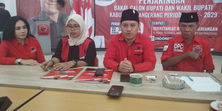 PDI Perjuangan Kabupaten Tangerang Buka Penjaringan Bakal Calon Bupati Tangerang, Dua Orang Sudah Mendaftar
