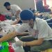 Puluhan Pegawai Setda Kabupaten Pandeglang Antusias Donorkan Darahnya
