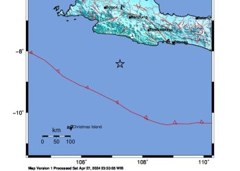 Getaran Gempa Garut Terasa Sampai Pandeglang 