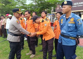 Amankan Mudik Lebaran, Polres Serang Kerahkan 416 Personel Gabungan