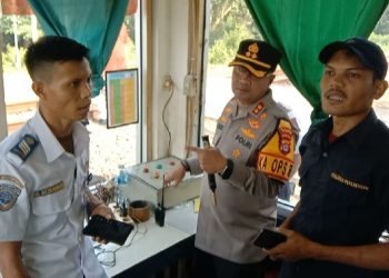 Pasca Tabrakan di Petir, Kapolres Minta Palang Lintasan Diperbaiki