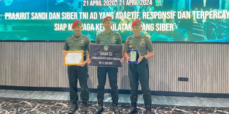 Lomba Siber Jajaran TNI AD: Anggota Grup 1 Kopassus Raih Prestasi