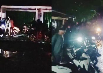 Ratusan Warga Serang Mako Brimob Kompi 2 Batalyon B Panggarangan