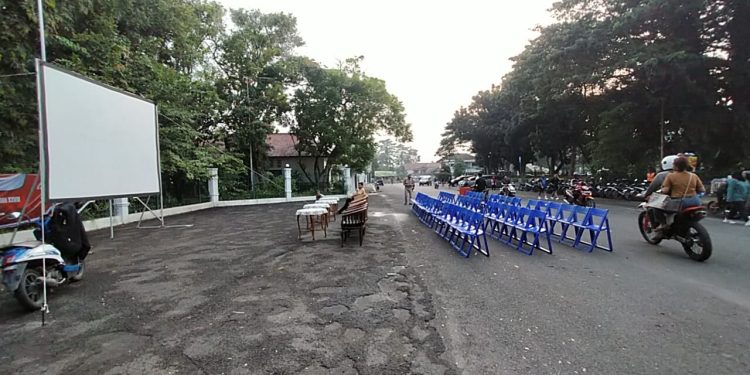 Warga Lebak Antusias Nobar Indonesia vs Uzbekistan