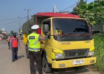 Dishub Kabupaten Tangerang Gelar Razia di Jalur Lingkar Selatan