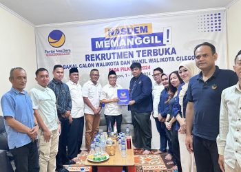 Helldy Agustian Ikut Penjaringan Bacalon Walikota dari NasDem