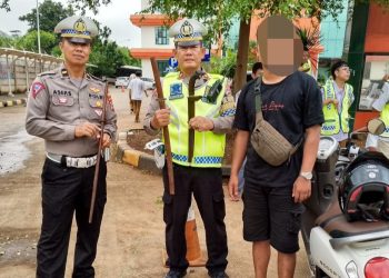 Bawa Tiga Bilah Senjata Tajam, Pengendara Motor Diamankan Polisi