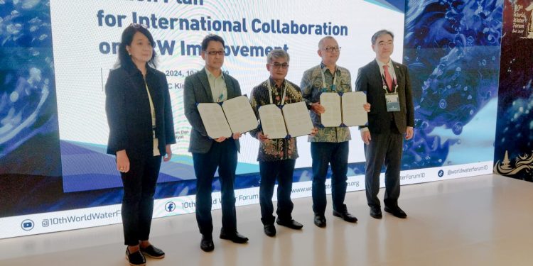 Wujudkan Usaha Air Minum Kemasan, Perumda Tirta Albantani Jalin Kerja Sama dengan Perusahaan Asal Korea