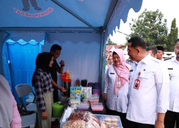Buka Festival Kuliner di Sepatan, Pj Bupati Sebut Kuliner Sokong 49 Persen Pertumbuhan Ekonomi di Kabupaten Tangerang.