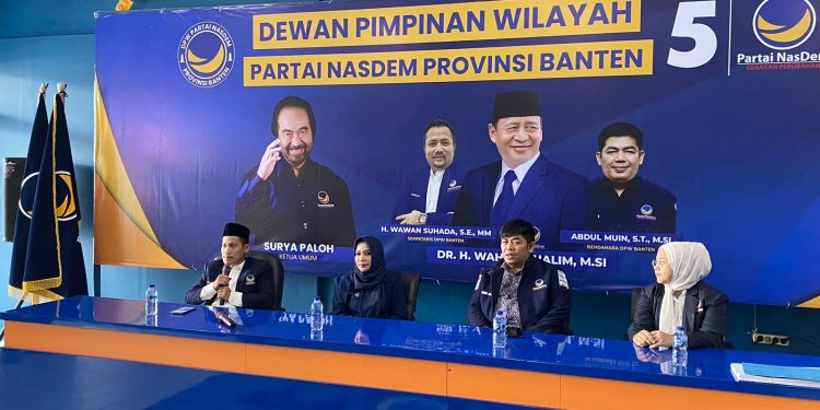 Bakal Calob Gubernur Banten Berebut Restu Surya Paloh dan Anak Jokowi