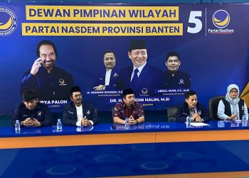 Arief Daftar Bacagub Banten di NasDem