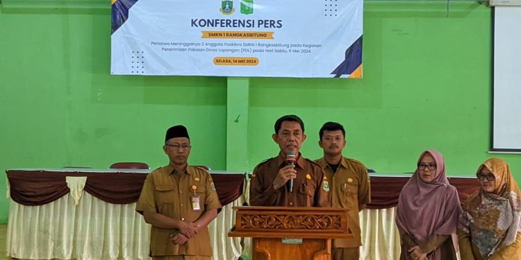 SMKN 1 Rangkasbitung Beri Penjelasan Terkait Kasus Dua Siswanya Yang Meninggal