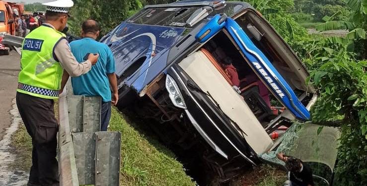 Polisi Ungkap Penyebab Kecelakaan Bus Rombongan Perangkat Desa Asal Kabupaten Serang