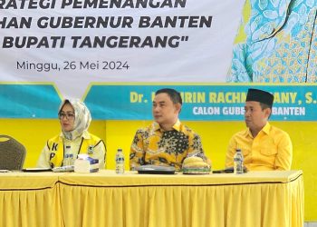 Airin dan Mad Romli Rapat Bahas Strategi Pemenangan Pilkada