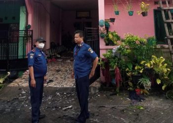 Gegara Korsleting Listrik, Rumah di Solear Tangerang Terbakar