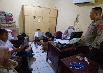 Hendak Tawuran, Anggota Geng Motor Fabolous 187 Serang Ditangkap Polsek Serang