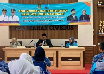 Lindungi Arsip Vital, DPK Kota Cilegon Terapkan Enkapsulasi dan Digitalisasi