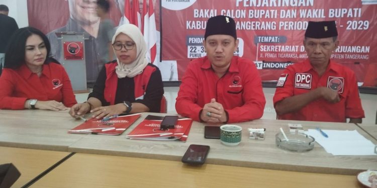 Akhir Juni PDI Perjuangan Bakal Keluarkan Rekomendasi Bakal Calon Bupati Tangerang