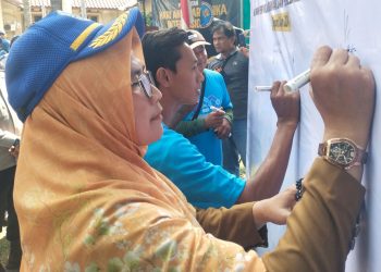 Rawan Peredaran Narkotika, BNN Banten Deklarasikan Antinarkotika di Masyarakat Pesisir Cilegon