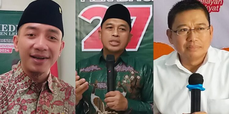 Adu Kuat Gagasan dan Program Tiga Bacabup Pilkada Lebak 2024