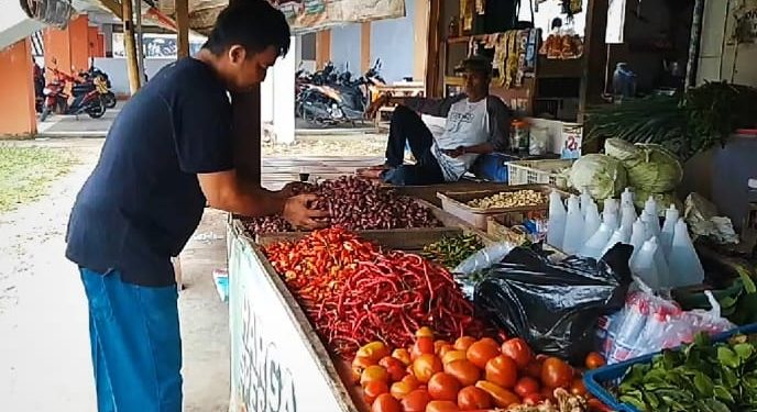 Jelang Idul Adha Harga Cabai dan Bawang di Lebak Masih Stabil