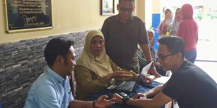 PPDB Dibuka, Ratusan Siswa Berebut Masuk SMPN 1 Rangkasbitung