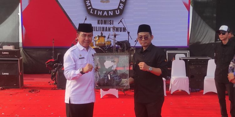 Bebek Damiaking Dama dan Dami Jadi Maskot Pilbup Serang 2024