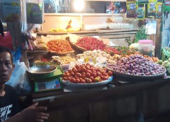 Harga Kebutuhan Pokok di Pasar Badak Pandeglang Stabil Pasca Idul Adha 1445 H